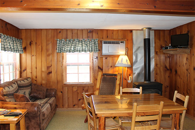 Cabin Interior Sitting Area