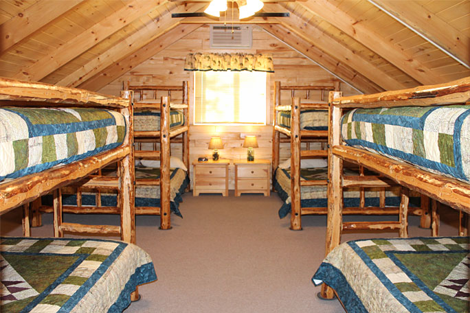 Cabin Interior Bunkbeds