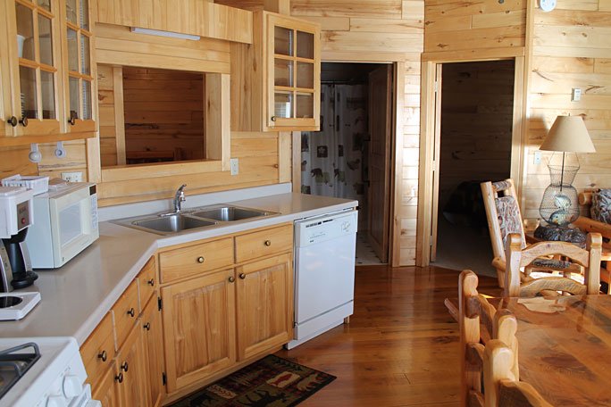 Cabin Interior Kitchen